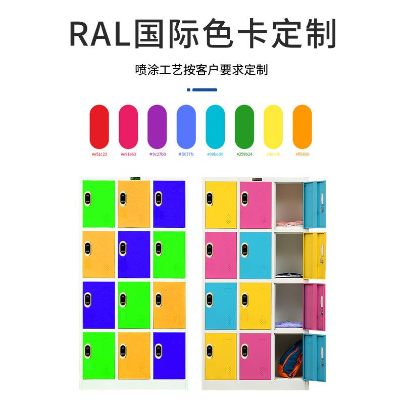 加厚感应锁柜随物品存放柜健身房储换衣感柜员工身物YC-GYS柜带应