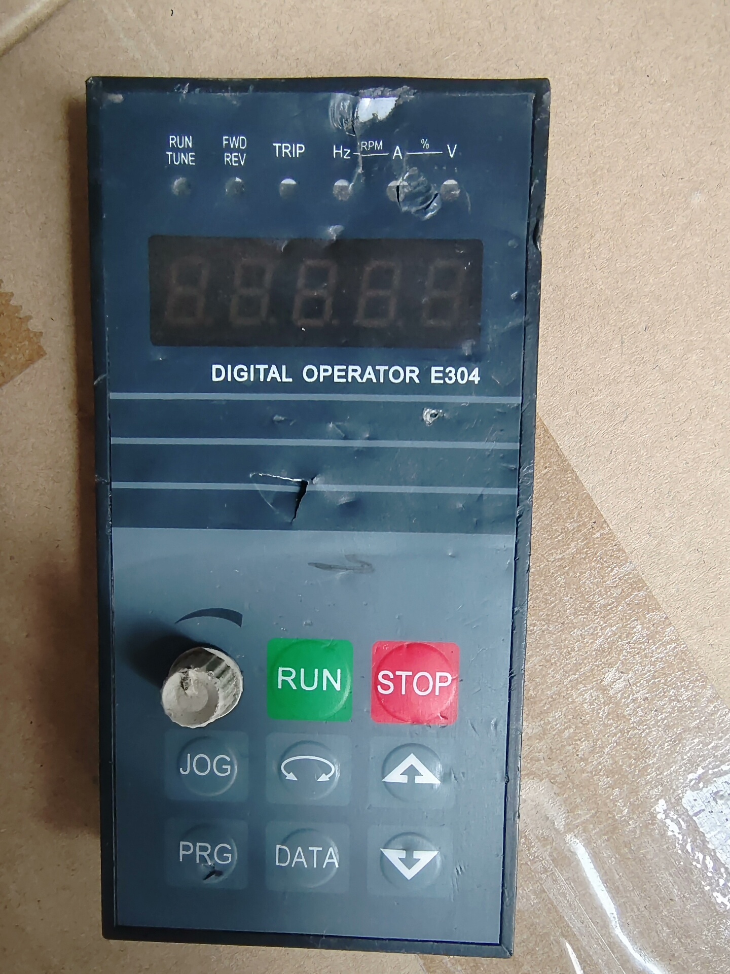 E304。欧陆EV100变频器面板。二手拆机功能包好成色如图