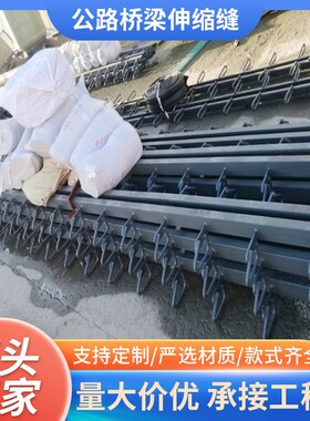 公路桥梁伸缩缝D型F型E型毛勒式伸缩缝梳齿板伸缩缝模数式伸缩缝
