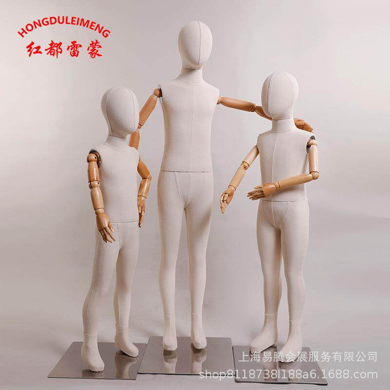 服装店陈列展示全身小孩童装婴儿试衣假人体服装模特道具玻璃钢