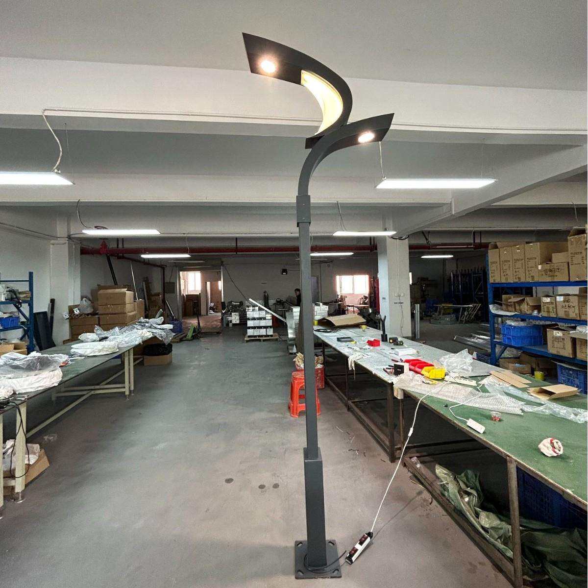 led路灯户外防水新农村公路庭院灯工程景观灯双头工程景观灯
