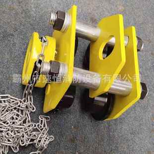 T撞手拉跑车工字钢单轨783桃型防手推小车不锈钢型推手跑车手拉葫