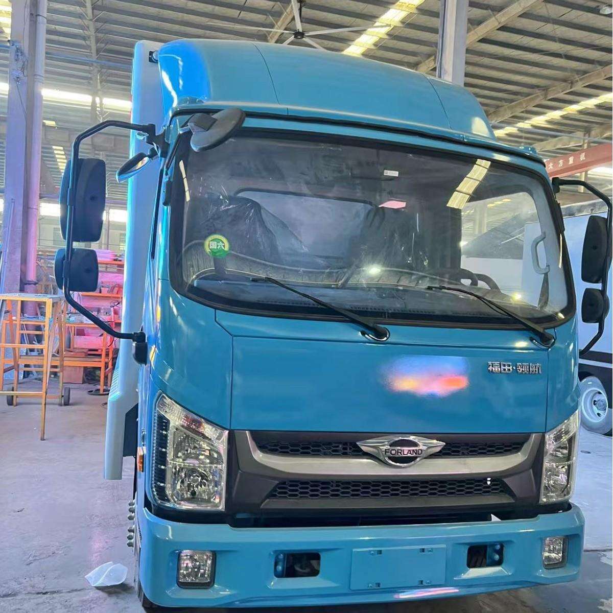 国六LED广告宣传车10平方舞台LED大屏幕广告车车载多媒体宣传车