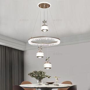 饭厅吊灯2025年新款简约现代轻奢高级感饭厅吊灯书房主卧室楼梯灯