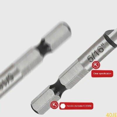 40JE Hexagonal Shank Twist Drill Bit Set for Electric
