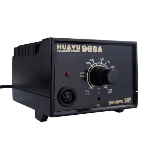 华裕（HUAYU）H969A控温电焊台 调温电焊台 50W涡流恒温焊台