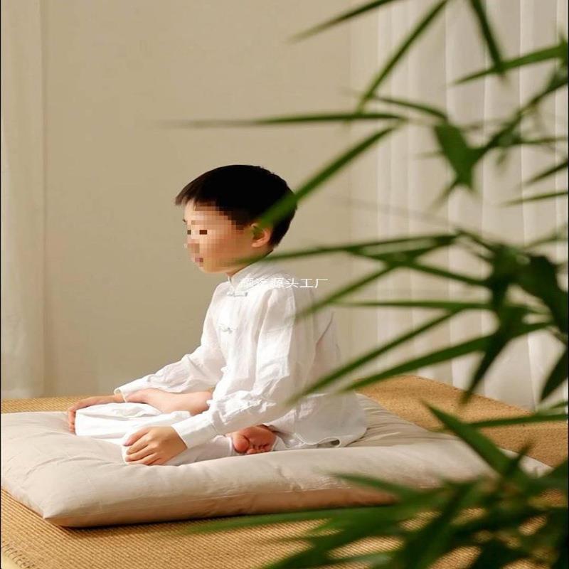 天然棉花打坐禅修垫南怀瑾先生七支坐法双盘冥想静坐垫蒲团跪拜垫