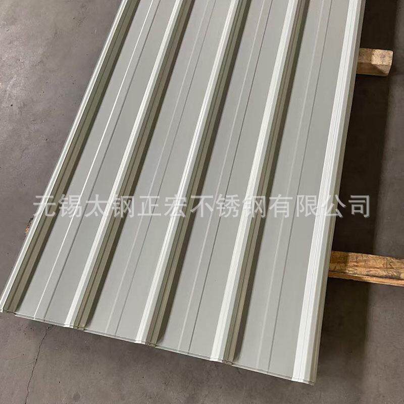 厂家供应现货不锈钢彩钢瓦不锈钢瓦楞板不锈钢彩钢瓦折弯可按图加