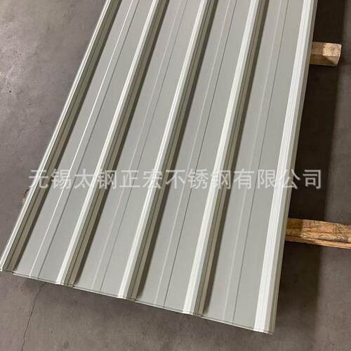 厂家供应现货不锈钢彩钢瓦不锈钢瓦楞板不锈钢彩钢瓦折弯可按图加