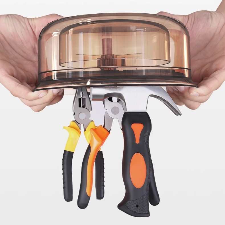 连球全磁拉饵盘强磁通用拉丝耳盘地插开饵盆散炮鱼饵盒钓鱼饵料盆