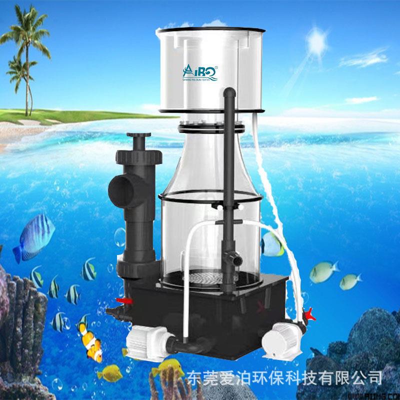 厂家直销新型外置蛋白质分离器过滤器鱼缸净化水质鱼粪便分离器