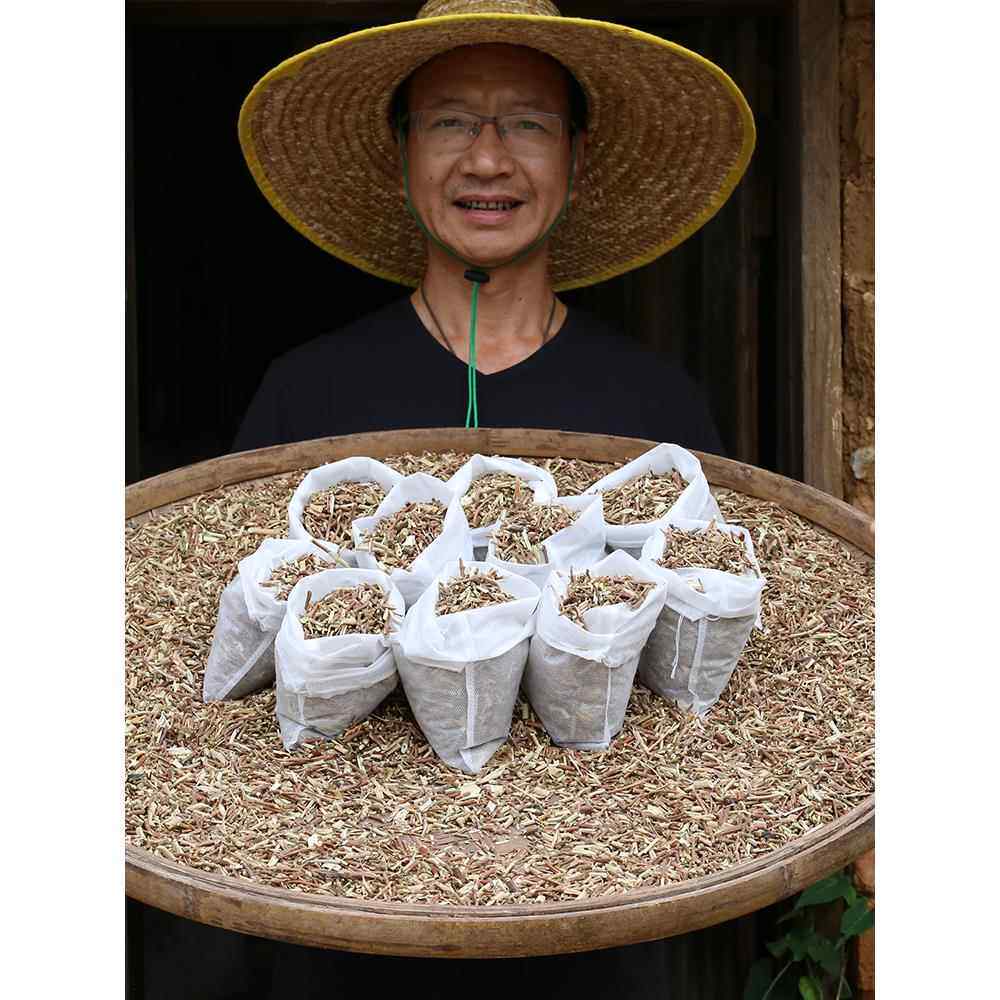 深山金银花藤洗澡婴儿草药忍冬藤干货宝宝儿童痱子泡澡药布袋