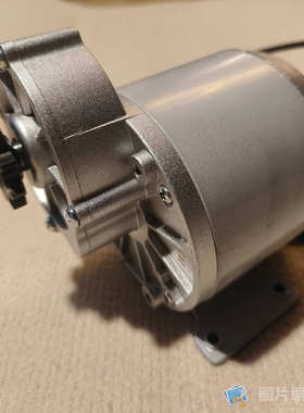 羚鹰 24V36V48V350W500W无刷电动车减速电机农用机械皮带轮电机