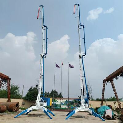 HGY15四肢腿液压布料机concrete placing boom 机械臂智能臂 18米