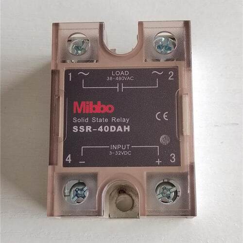 Mibbo米博 SSR-40DAH 40A固态继电器 15DAH 15A 25DAH 25A 10DAH