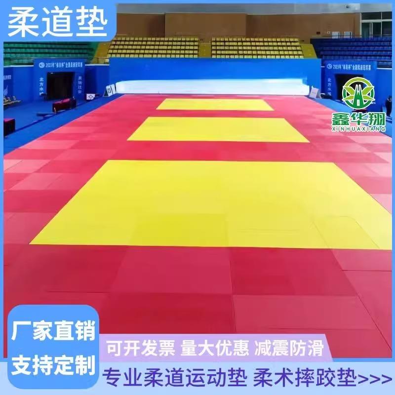 柔道垫子比赛训练空翻耐磨跆拳道搏击散打MMA格斗武术馆摔跤地垫