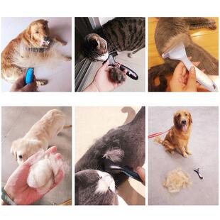 Pet Brush Dog Cat Hair Comb Removal Dogs Long Cats For