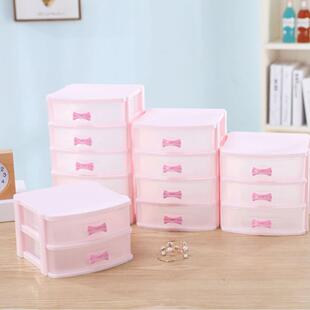 Wholesale cute cartoon transparent jewelry storage box, mult