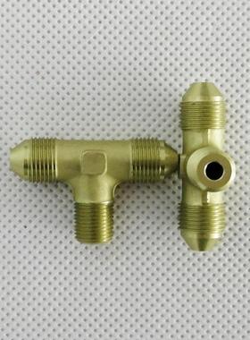 供应外螺纹铝合金三通接头M12X1-Z1/8 冷气管路转接头 T型接头