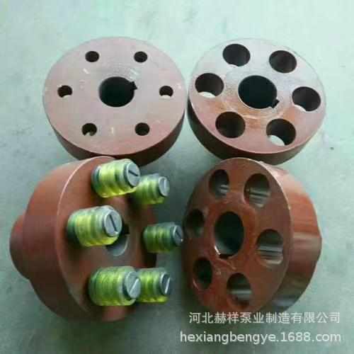 弹性柱销联轴器水泵电机连接轮水泵背靠轮尼龙棒联轴器可来图来样