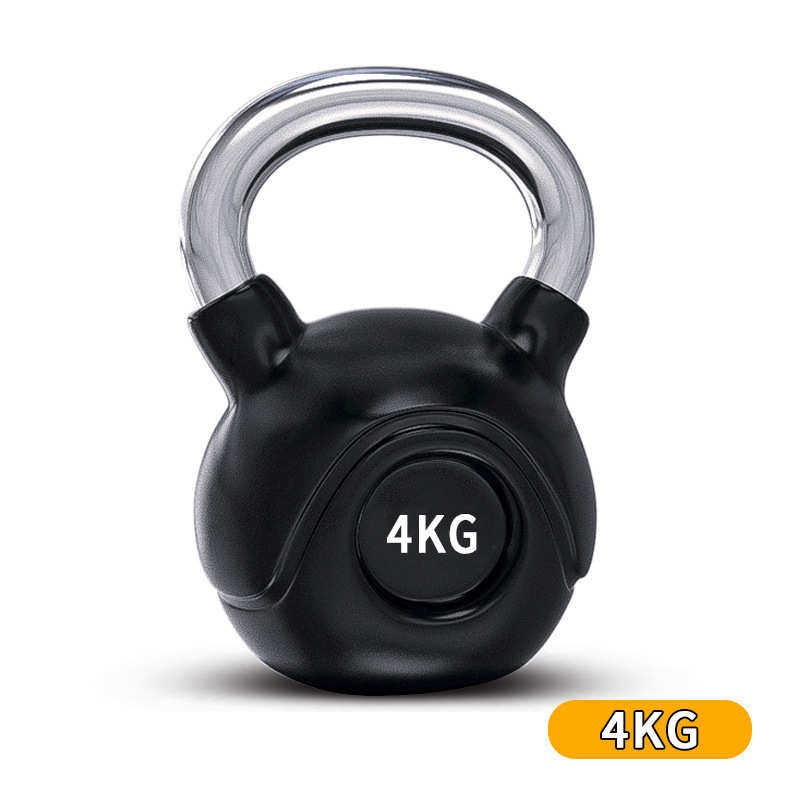 专业纯钢竞技壶铃男士健身家用提壶哑铃女士练臀训练健身房16kg