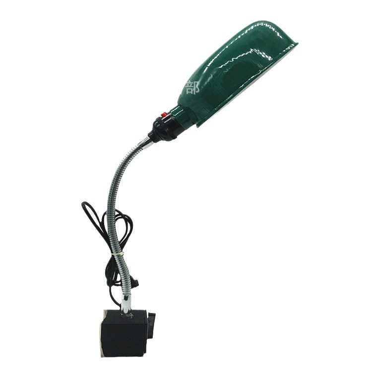 JC-03机床工作灯车床灯架带开关磁性灯座灯软管磁开关24v36v低压