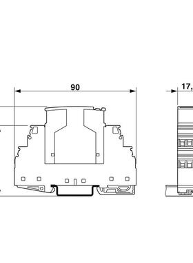 菲尼克斯2838254 PT 2X2-12DC-ST 浪涌保护器电涌防雷器避雷器SPD