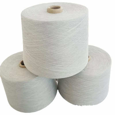 现货供应导电纱触摸感应纱防静电缝纫线涤棉纱线防静电工作服纺线