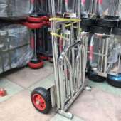 行李车购物车旅行车小拖车手推车手拉车圆管镀锌车手推车小推车