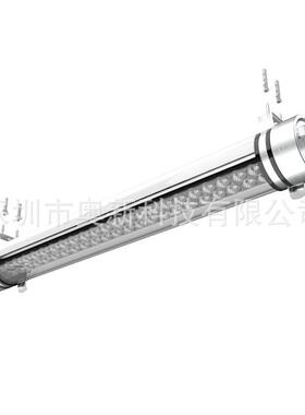 IP69K圆管LED三防灯玻璃管防水防腐不锈钢支架灯养殖场灯食品厂灯