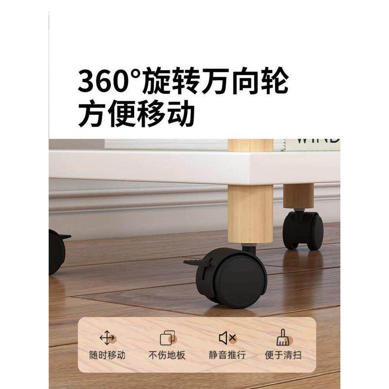 放打印机置物架落地放置柜子收纳架子可移动办公室电脑主机箱托架