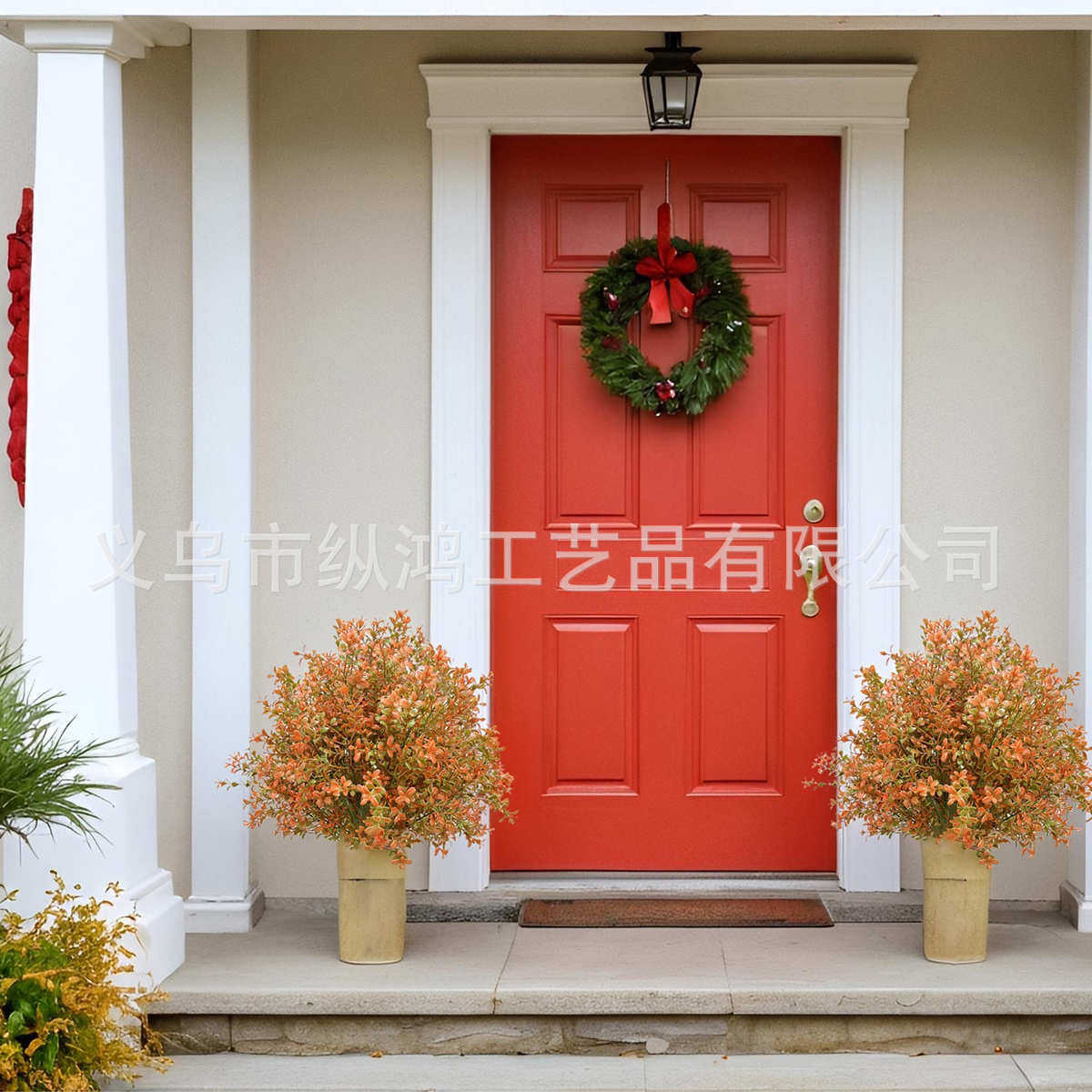 纵鸿新款秋季秋色仿真地插户外装饰家居摆设前门窗台装饰品,节庆用品/礼品,吊顶纱幔,淘宝优惠券,粉丝福利购,淘宝优惠卷