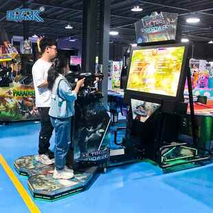 币火力击全开三合一鬼屋形越EP-SH052战投模拟打枪击游戏机设备异