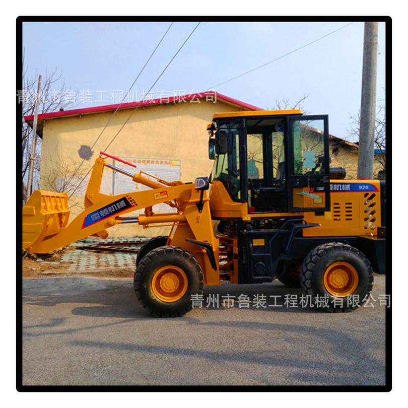 销售青州山工源头厂家920/926四驱农用装载机四驱自动挡铲车抓木