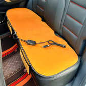 发热 12v绒面汽车垫垫关加热坐垫双开后排