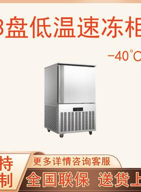 3盘-40℃低温速冻柜 面团定型海鲜水产速冻机冷冻柜 规格齐全