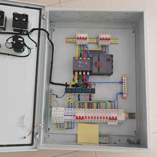 成套装 配双电源自动转换PC级隔离型切换CDQ0S2P4P配电箱配电柜