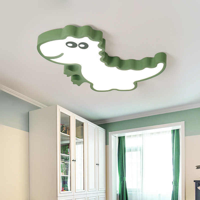 卡通led吸顶灯创意儿童房恐龙灯男孩小卧书房护眼幼儿园造型灯具,家装灯饰光源,智能吸顶灯,淘宝优惠券,粉丝福利购,淘宝优惠卷