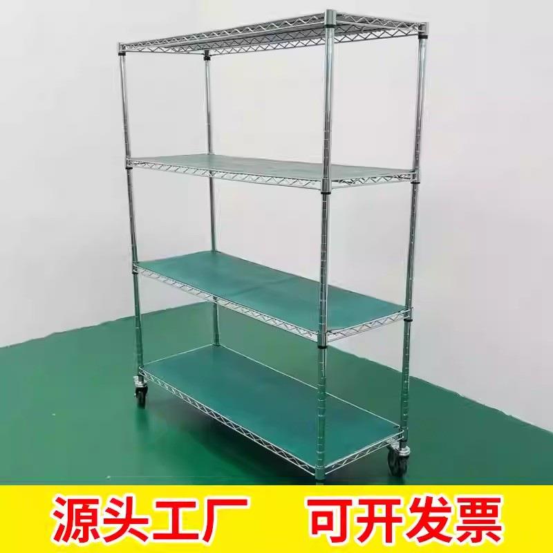 防静电货架老化架电源电子车灯测试多层移动防置物架物料架周转车