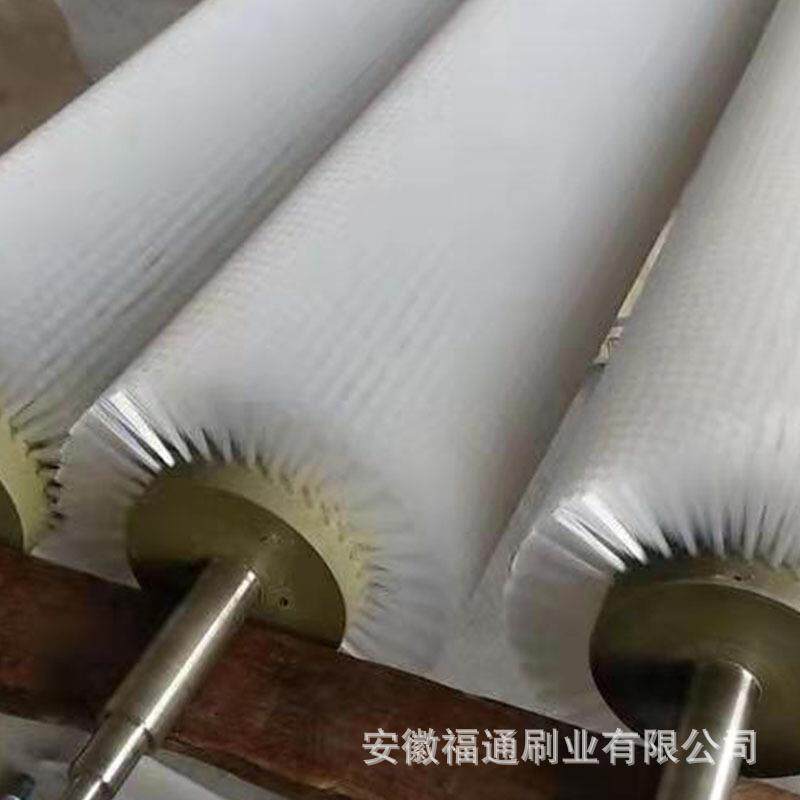 定 制工业清洗毛刷辊玻璃清洗机果蔬清洗机抛光除尘打磨滚筒毛刷