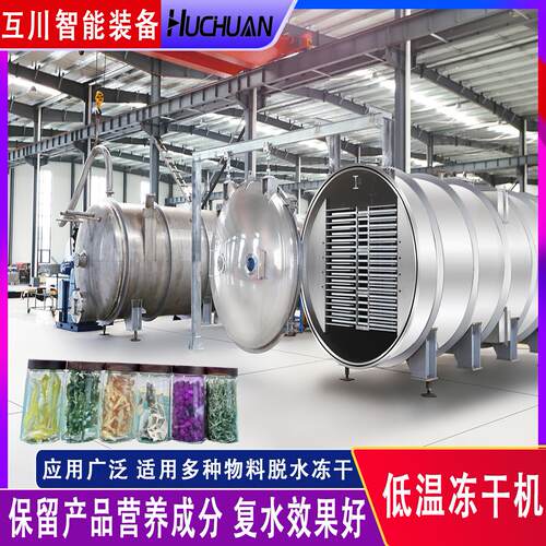 桑葚果粉真空冻干机 互川火龙果芒果低温冷冻脱水机 菌种干燥设备