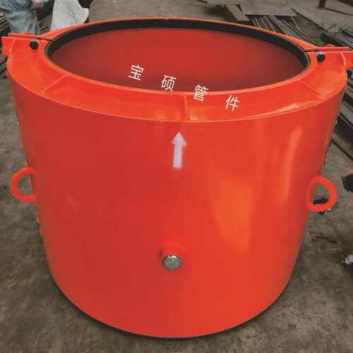 承压直接碳钢材质高强度节哈p1000pe套筒箍电熔夫16抱管抢修公斤