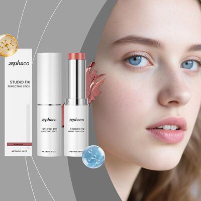 Zephoco Hydrating Concealer Foundation Stick, Nude Pink Conc