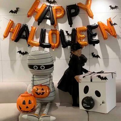 Halloween Inflatable Balloon Home Decoration Pumpkin Spider