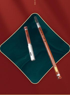 正品云南古滇音符红黑学檀木竖吹横吹生初专业演奏型BCGF调巴学乌