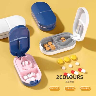 Japanese Pill Cutter and Splitter, Quarter Tablet Cutter, Po