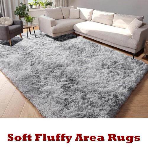 Ultra Soft Fluffy Area Rugs Carpets Bedside Floor Fuzzy Rugs
