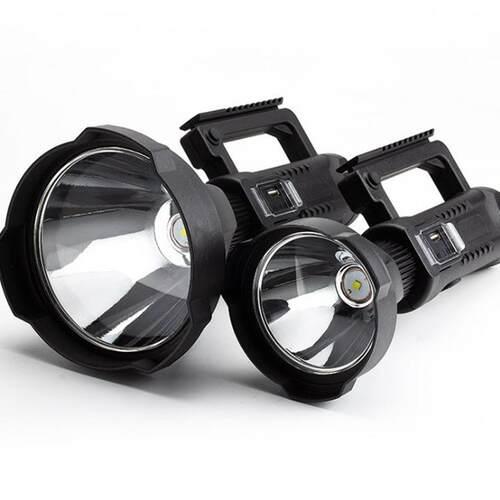 多功能电大P50探U照灯充强光手电SB手持支架灯手提灯W5 户外防水