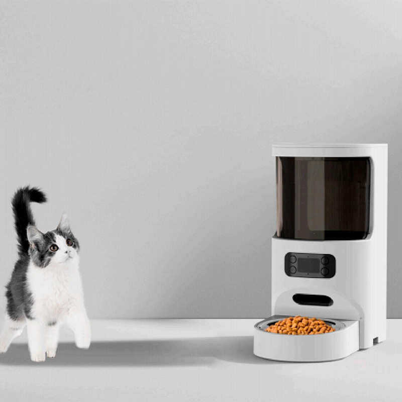 无线喂盆自动狗狗定量控制2个定时猫咪大容量器投食食器宠物智能