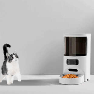 2个盆自动喂食器猫咪狗狗定时定量无线控制智能大容量宠物投食器